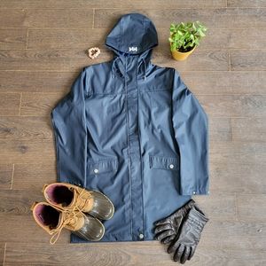 Waterproof Helly Hansen Long Rain Jacket